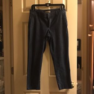 Banana republic Hampton fit crop pants
